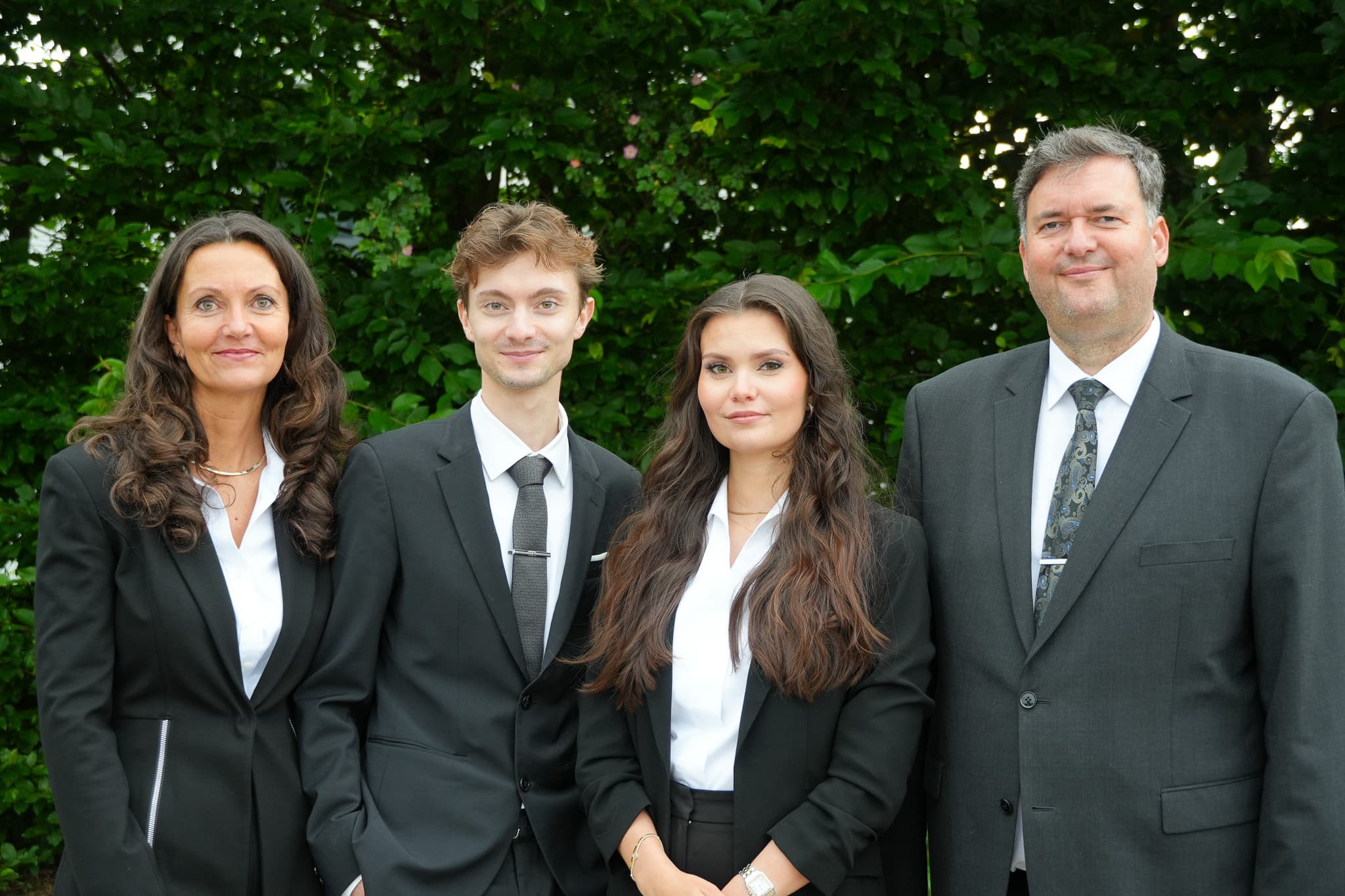 Nina Neumann, Bennet Hauk, Lara Hauk, Elmar Neumann